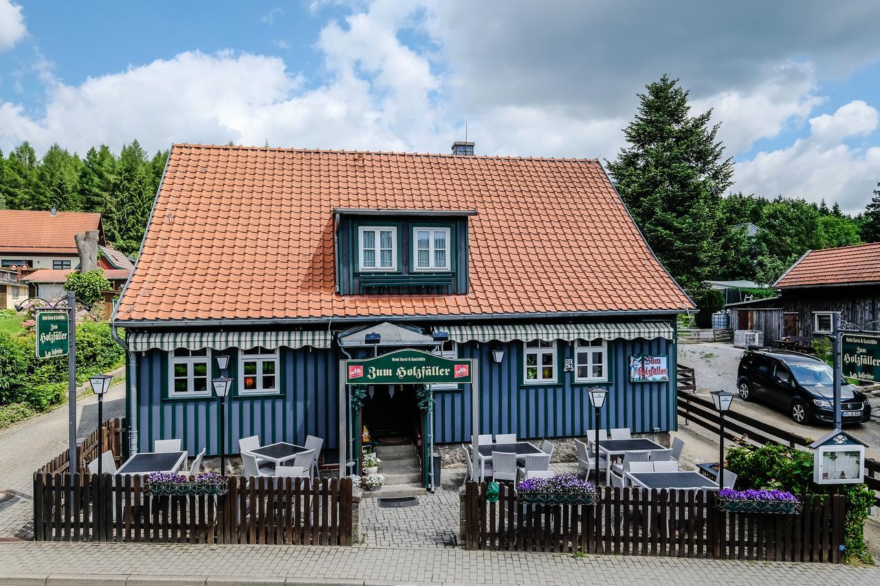 Hotel Garni Und Gaststaette Zum Holzfaeller Schierke Exterior photo